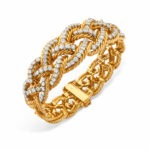 Bracelet Boucheron diamant or jaune - Joaillerie de luxe