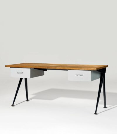 bureau compas jean prouve ansart paris antiquaire 2526