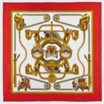 carre de soie hermes ansart paris antiquaire - (92) - Bourg-la-Reine