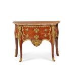 commode d'époque régence en marqueterie et bronzes dorés