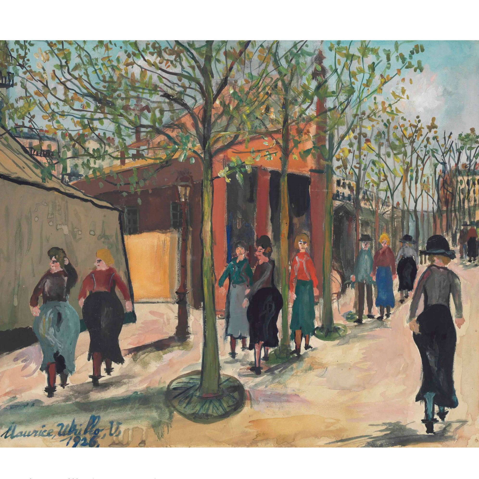 maurice utrillo ansart paris antiquaire 2436 maurice utrillo ansart paris antiquaire 2436