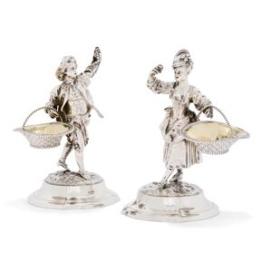 paire de salieres victoriennes ansart paris antiquaire 2843