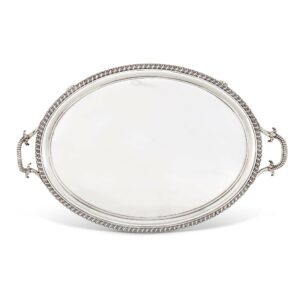 plateau argent massif ansart paris antiquaire 2841