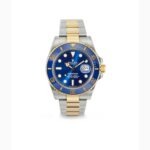 montre rolex submariner bicolore acier or cadran bleu vintage -(92) - Colombes