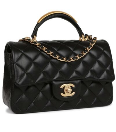 sac chanel noir ansart paris antiquaire - Paris 15e arrondissement