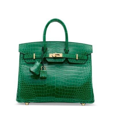 sac hermes birkin crocodile vert ansart paris antiquaire Paris 12e arrondissement