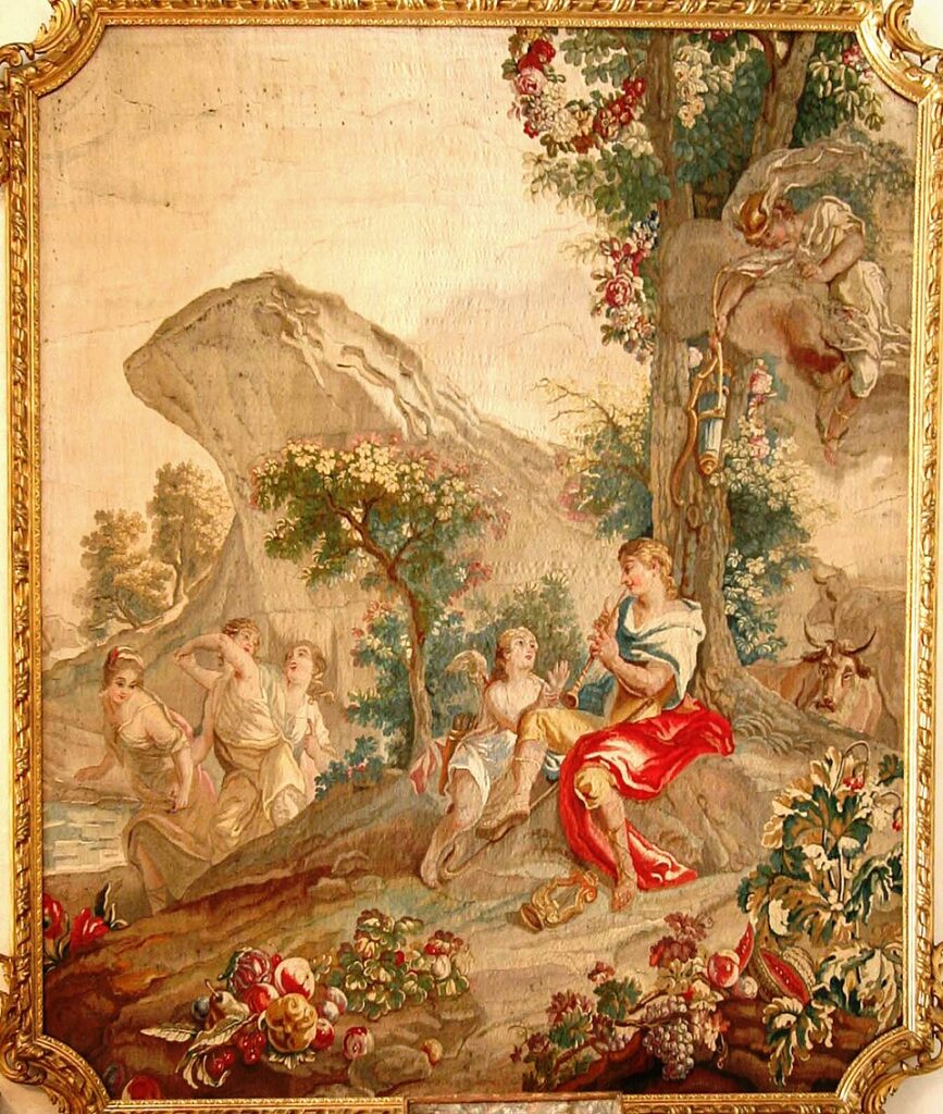tapisserie aubusson education apollon