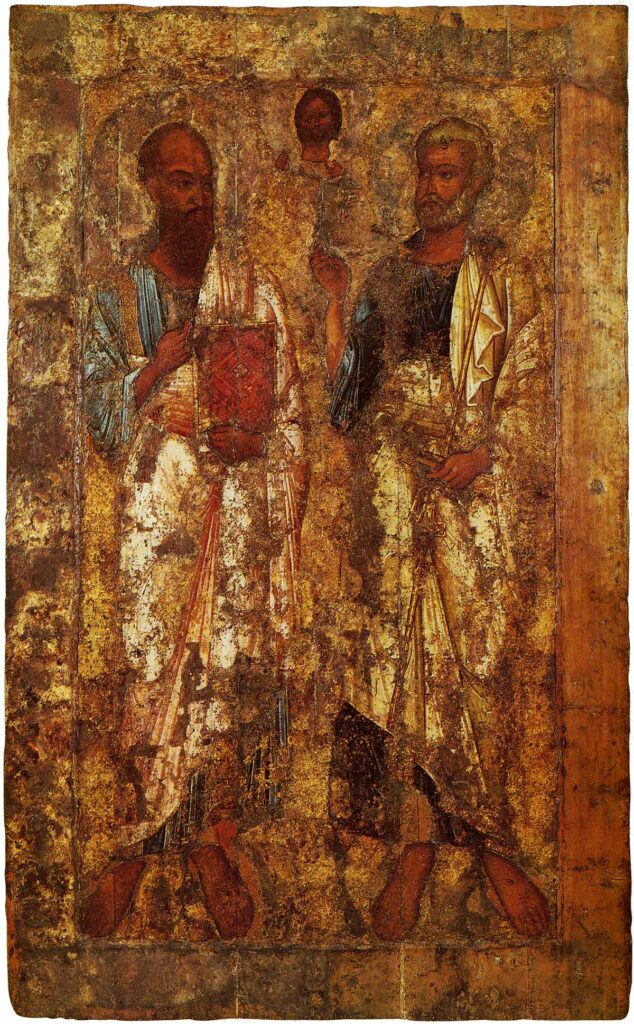wikipedia ancient icon of sts peter & paul