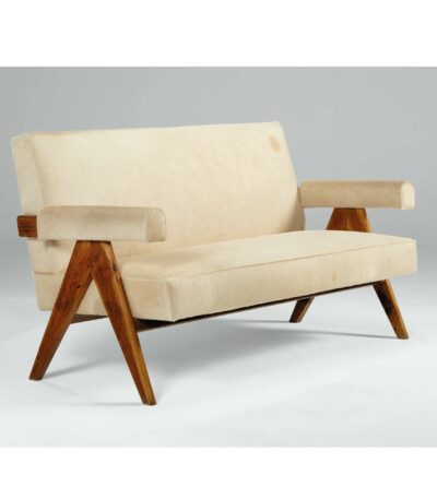 canape pierre jeanneret ansart paris antiquaire 2570