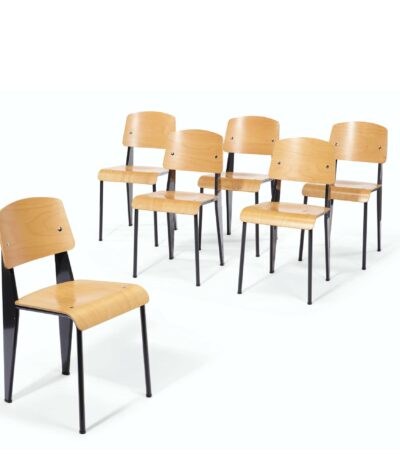 chaises design jean prouve ansart paris antiquaire 2571