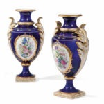 paire de vase porcelaine ansart paris antiquaire 2384