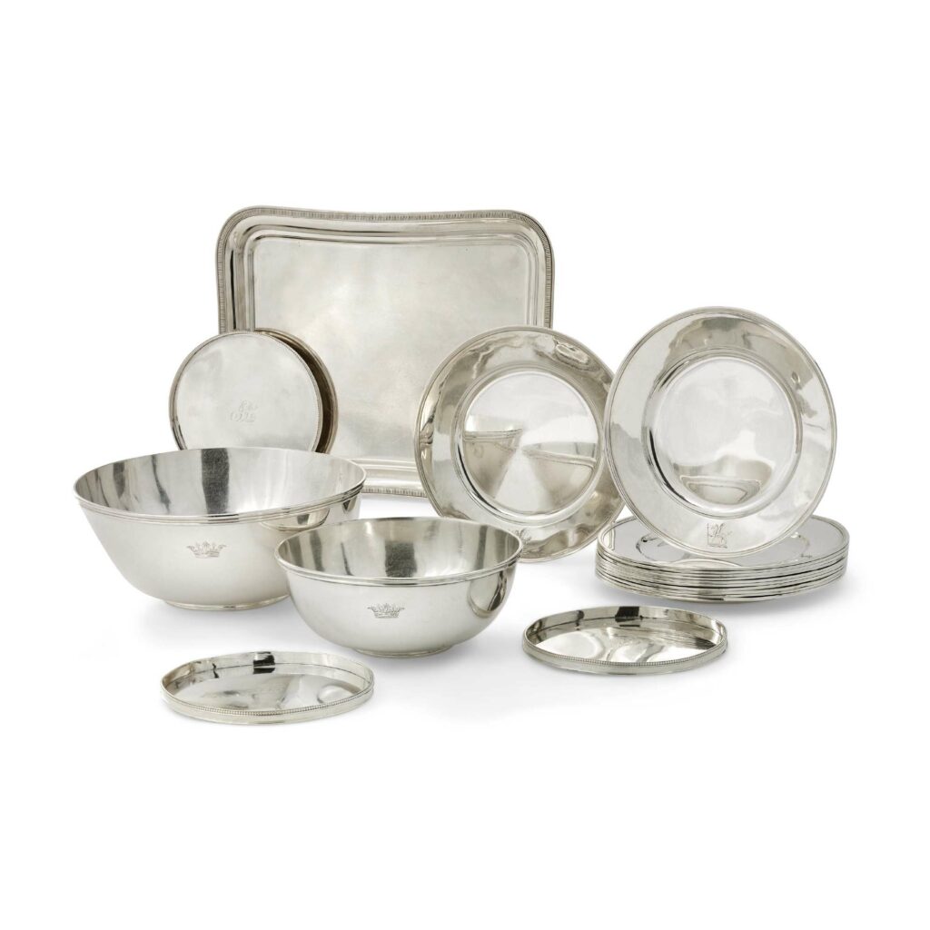service argent massif ancien ansart paris antiquaire Paris 9e arrondissement