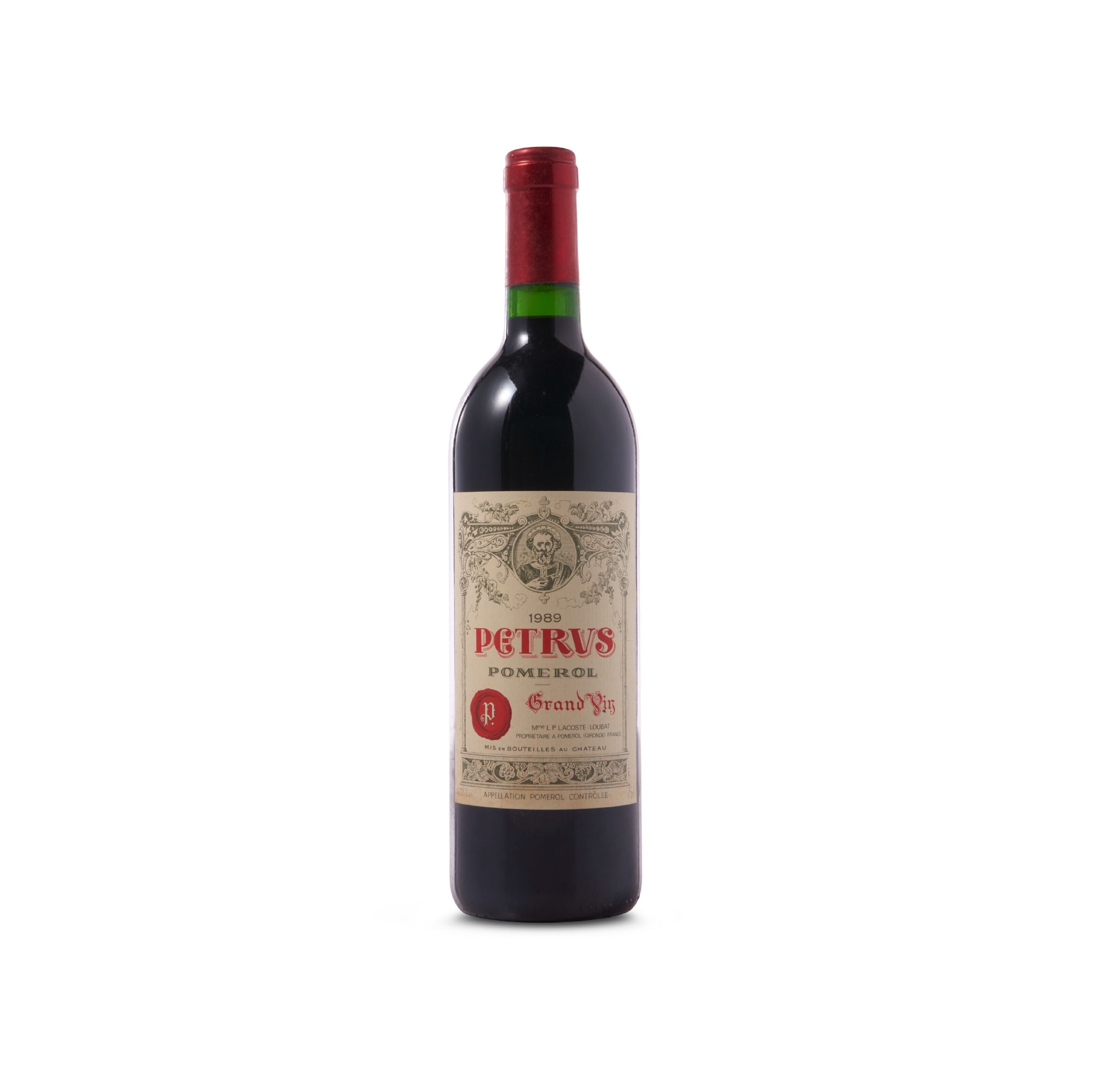 vin-petrus-ansart-paris-antiquaire-2351 Château Pétrus Pomerol 1969 Grand Vin Collection Antiquaire – Image 1