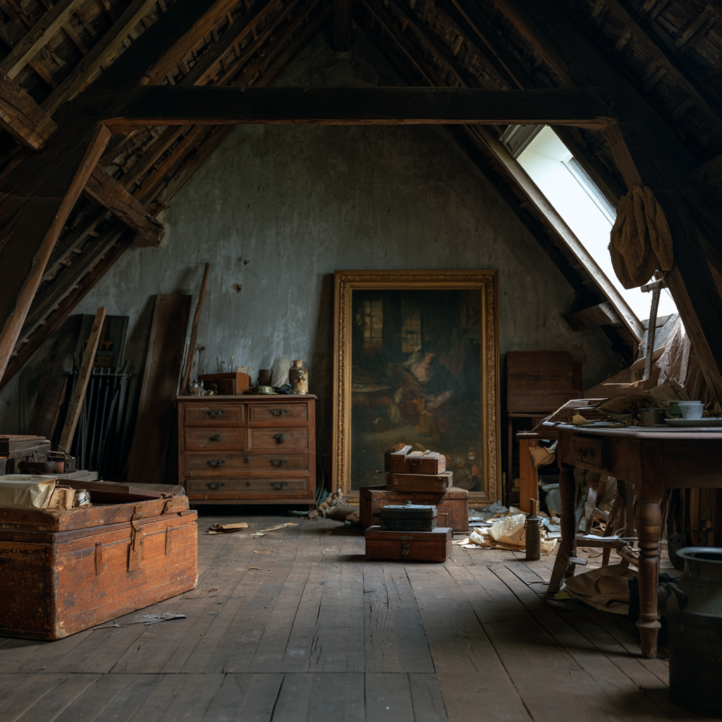 tableaux greniers parisiens ansart paris
